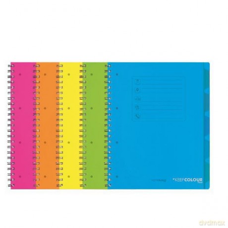 Cf5 Quaderno Spiralato Fluoa5 120fg
