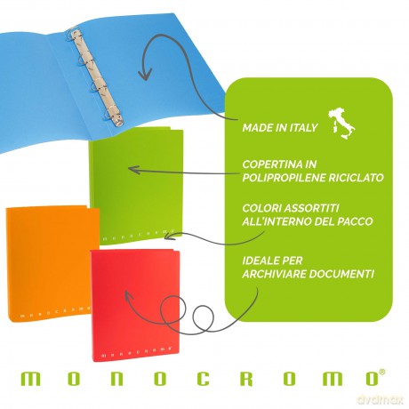 Cf5 Raccoglitore Anelli A4 Monocro.