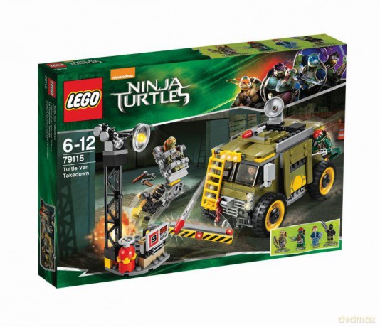 LEGO 79115 Ninja Turtles TM Destrukcja furgonetki żółwi [KLOCKI]