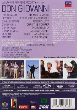 Mozart 22: Mozart:Don Giovanni [2DVD]