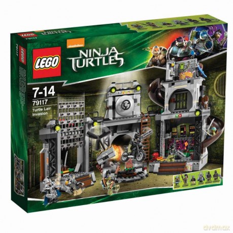 LEGO 79117 Ninja Turtles TM Inwazja na kryjówkę żółwi [KLOCKI]
