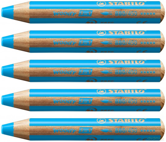 Cf5 Woody Extra-Thick Cyan Blue