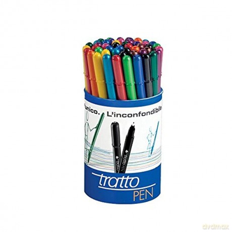 Cf50 Barattolo Tratto Pen Assortito