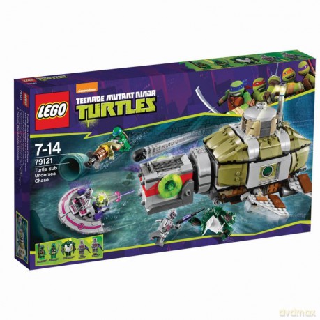 LEGO 79121 Ninja Turtles TM Pościg łodzią podwodną żółwi [KLOCKI]