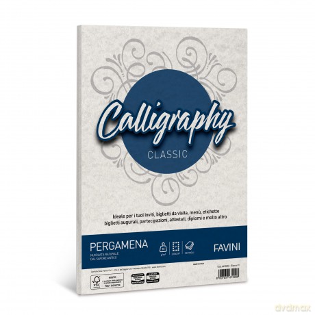 Cf50 Fogli Pergamena A4 90g Bianco