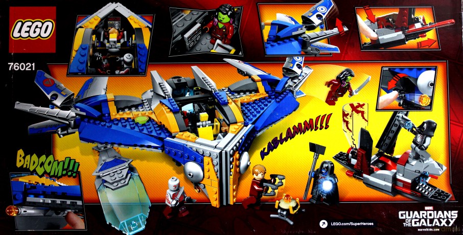 LEGO 76021 Super Heroes Statek kosmiczny Milano [KLOCKI]