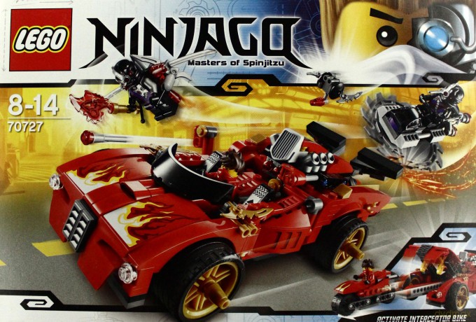 LEGO 70727 Ninjago Ninjaścigacz X-1 [KLOCKI]