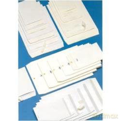 Cf500 Buste Sacco Bianco 19 X 26cm