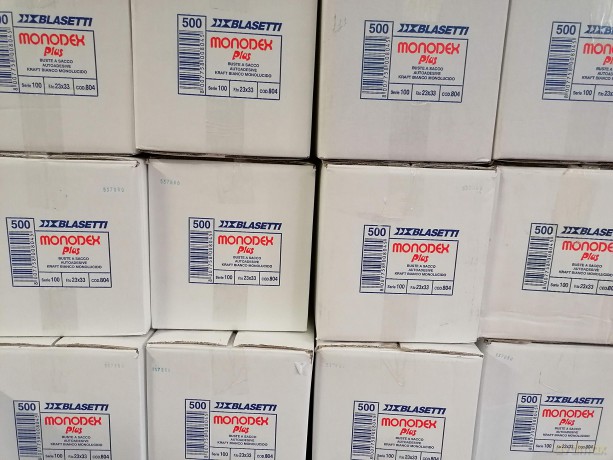 Cf500 Buste Sacco Bianco 23x33cm