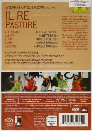 Various Mozart 22: Mozart:Il Re Pastore [DVD]