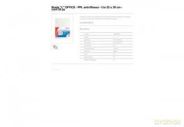 Cf50buste L Office Antirif 22x30