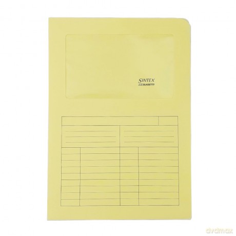 Cf50cartellina Sintex Giallo C/Fine