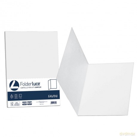 Cf50cartelline Semplici Bianco