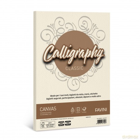 Cf50ff Canvas 200gr A4 Avorio