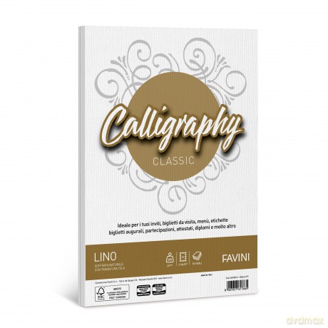 Cf50ff Lino 200gr A4 Bianco