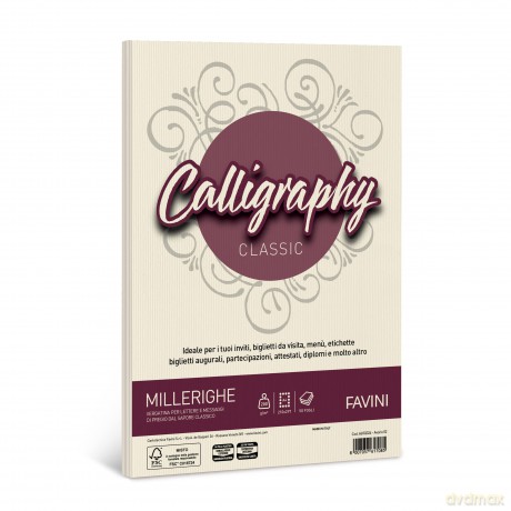 Cf50ff Millerighe 200gr A4 Avorio