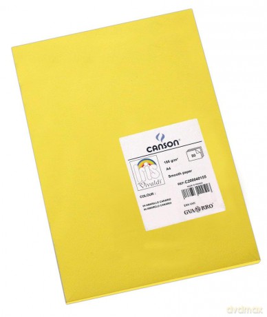 Cf50ff Vivaldi A4 185g Giallo Ca