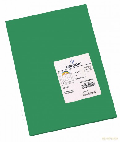 Cf50ff Vivaldi A4 185g Verde Vivo