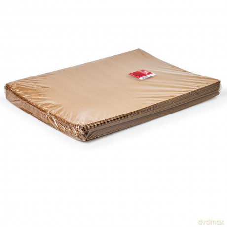 Cf50fogli Carta Pacco Avana