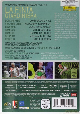 Various Mozart 22: Mozart:La Finta Giardiniera [2DVD]