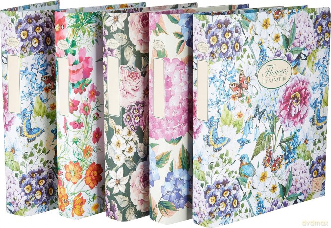 Cf5cartella Anell Nature Flowers A4