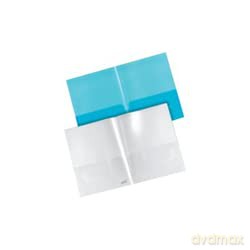 Cf5cartellina Doppia Tasca Int Blu