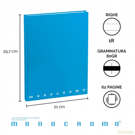 Cf5quaderno A4 Cart Filorefe Mon 1r