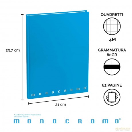 Cf5quaderno A4 Cart Filorefe Mon 4m