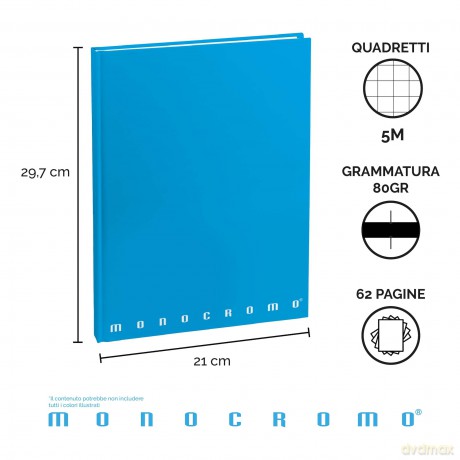 Cf5quaderno A4 Cart Filorefe Mon 5m