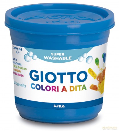 Cf6 Giotto Colori Dita 200ml