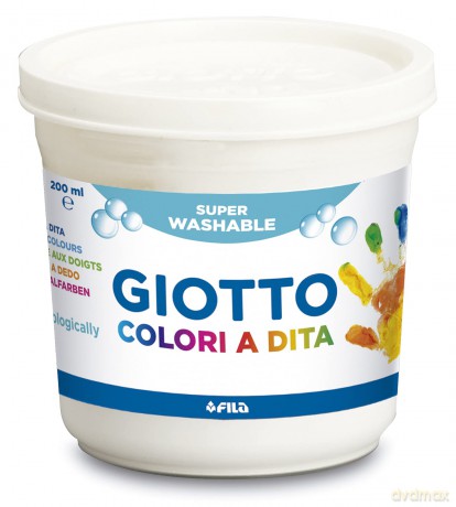 Cf6 Giotto Colori Dita 200ml
