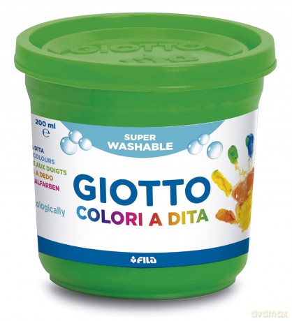 Cf6 Giotto Colori Dita 200ml