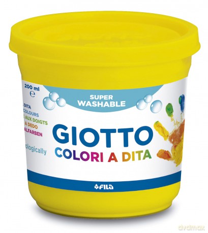 Cf6 Giotto Colori Dita 200ml