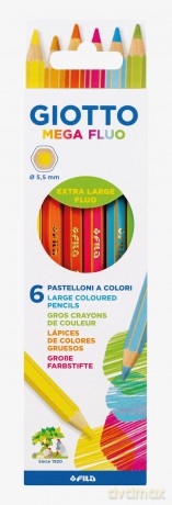 Cf6 Giotto Mega Colori Fluo