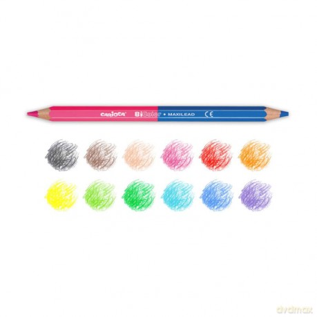 Cf6 Matite Colorate Bi-Color Ass.Te