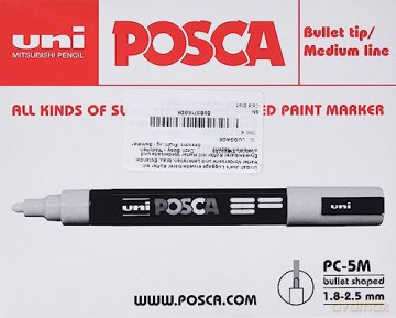 Cf6 Posca Medio Verde Metal