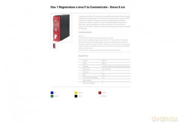 Cf6 Registratori Dox 1 Rosso