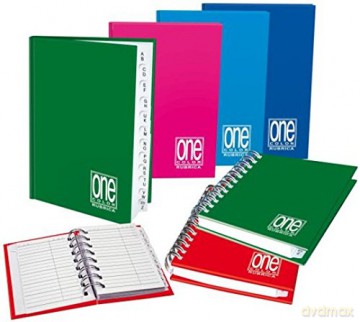 Cf6 Rubrica Spiralat.Onecolor A5