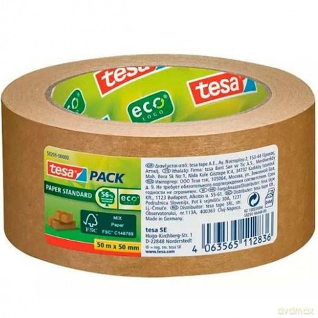 Cf6 Tesapack Paper Ecologo 50x50mm