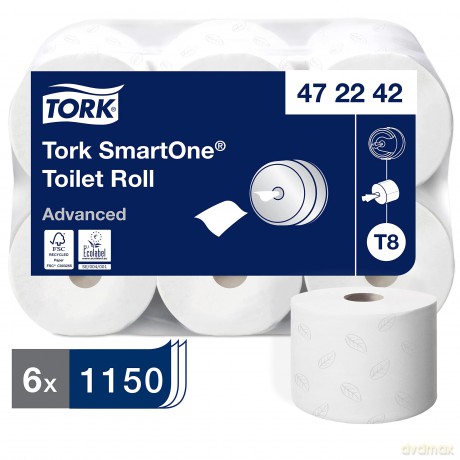 Cf6 Tork Carta Igienica Smart One