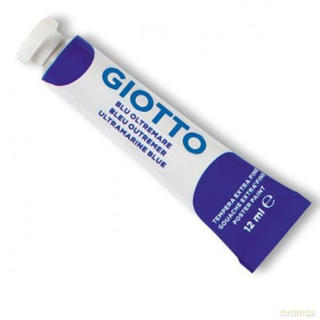 Cf6 Tub. Tempera 12ml Blu Oltrem