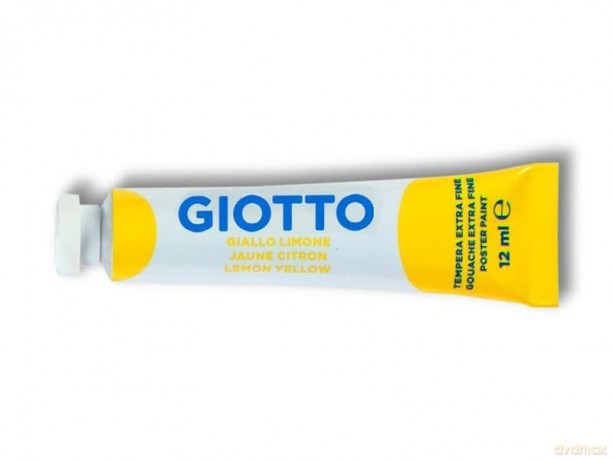 Cf6 Tub. Tempera 12ml Giallo Limone