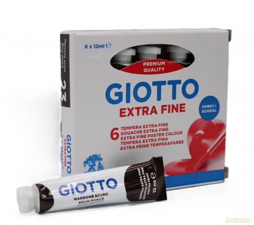 Cf6 Tub. Tempera 12ml Marrone