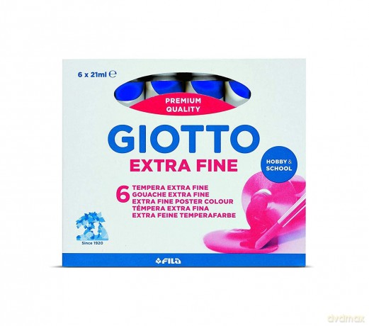 Cf6 Tub. Tempera 21ml Blu Oltrema