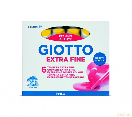 Cf6 Tub. Tempera 21ml Giallo Limone
