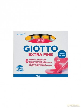Cf6 Tub. Tempera 21ml Giallo Primar