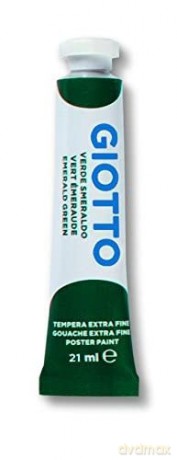 Cf6 Tub. Tempera 21ml Verde Smera
