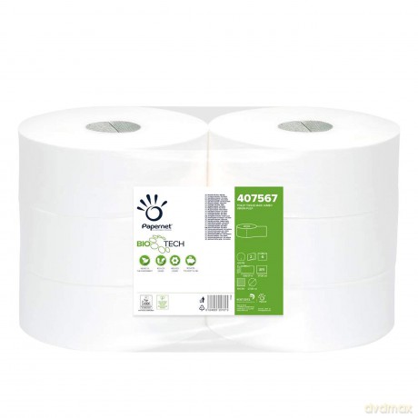Cf6carta Igienica Jumbo Maxi 811str