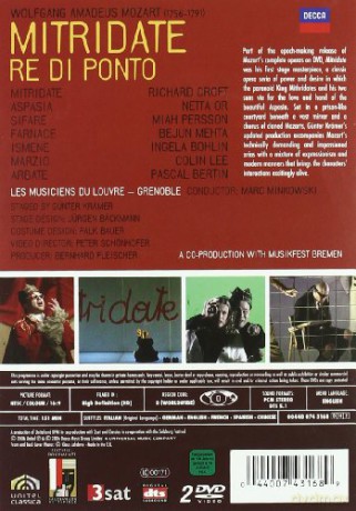 Various Mozart 22: Mozart:Mitridate [DVD]