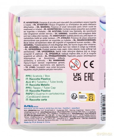 Cf7 Giotto Candy Tubi Tempera 21ml